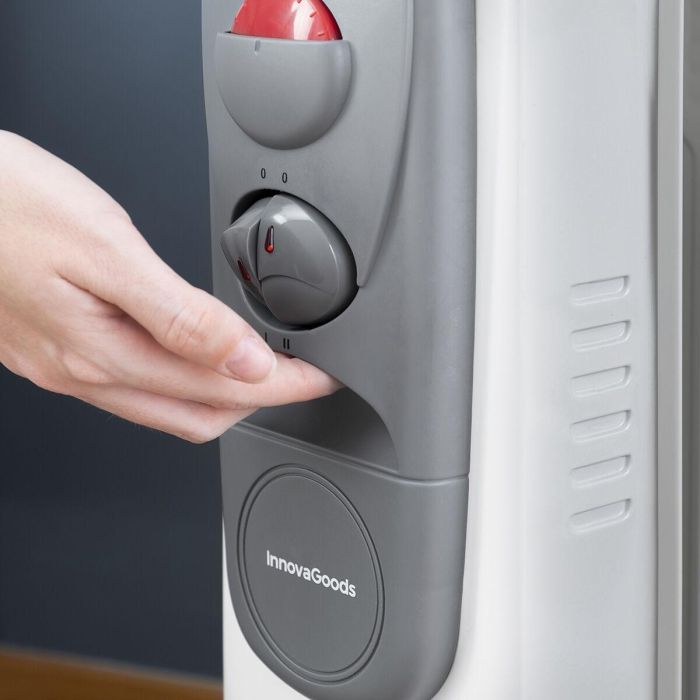 Radiador de Aceite Oileven InnovaGoods 2500 W (11 cuerpos) 7 Radiador de Aceite Oileven InnovaGoods 2500 W (11 cuerpos) 7