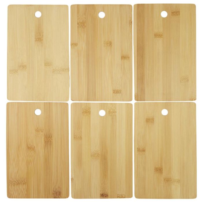 Cook Concept Juego de 6 Tablas de Cortar de Bambú 4 Cook Concept Juego de 6 Tablas de Cortar de Bambú 4