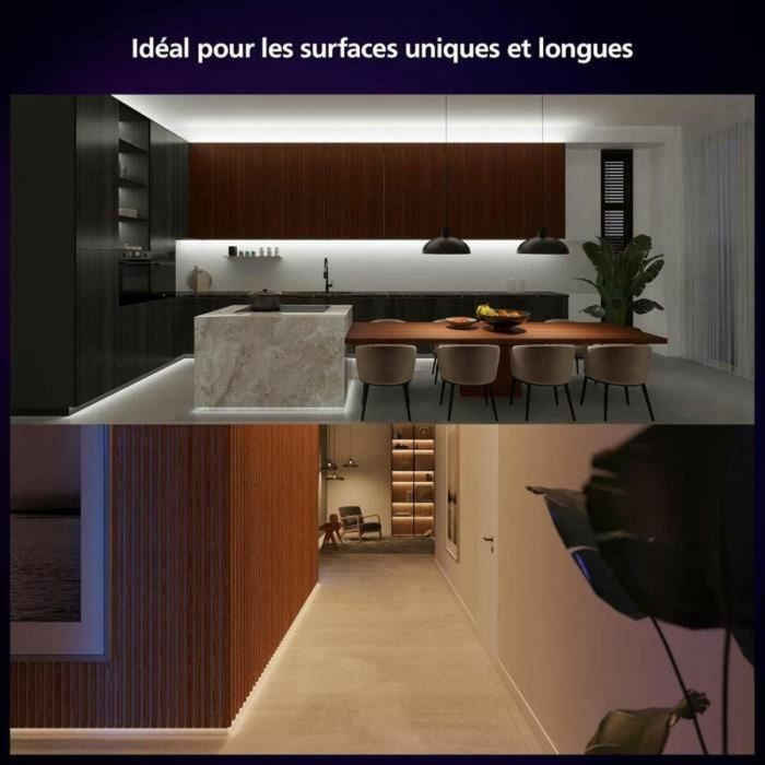 Philips Hue PHI1724257564200 Lightstrip Tira de Luz LED Integrado Conectada 5m Blanco - Solo la Tira 3 Philips Hue PHI1724257564200 Lightstrip Tira de Luz LED Integrado Conectada 5m Blanco - Solo la Tira 3