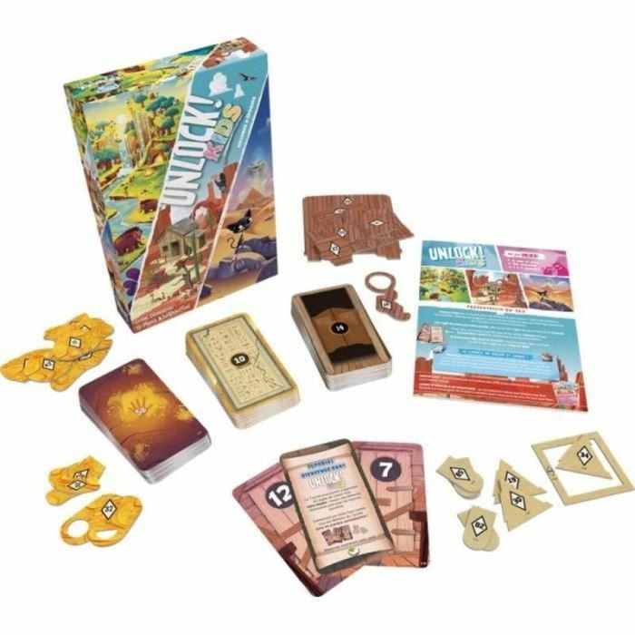 Asmodee Desbloquear! Historias de epocas para niños - Juego de mesa - ASMSCOUNLK02FR - Idioma francés 3