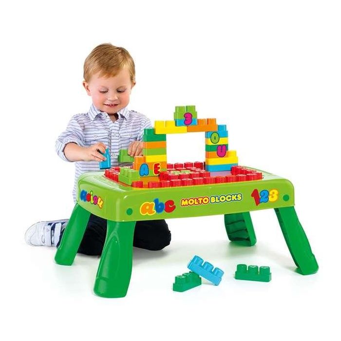 Molto Mesa Construccion Plegable con 20 Bloques