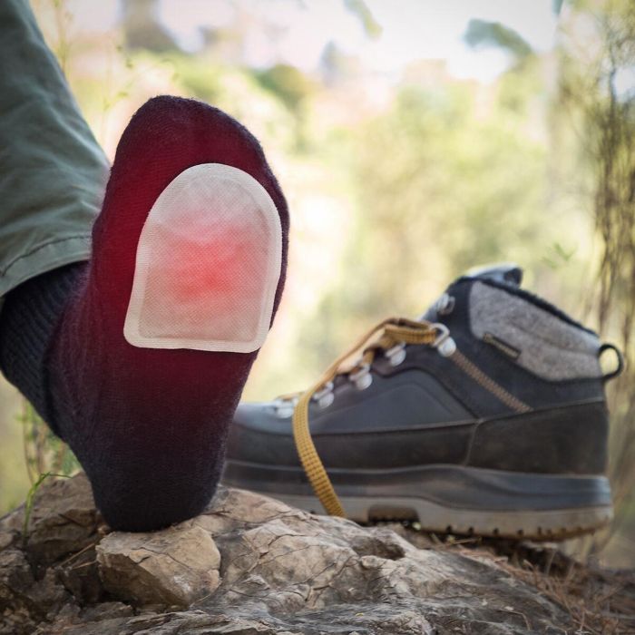 Parches Calentadores de Pies Heatic Toe InnovaGoods 10 Unidades 11 Parches Calentadores de Pies Heatic Toe InnovaGoods 10 Unidades 11