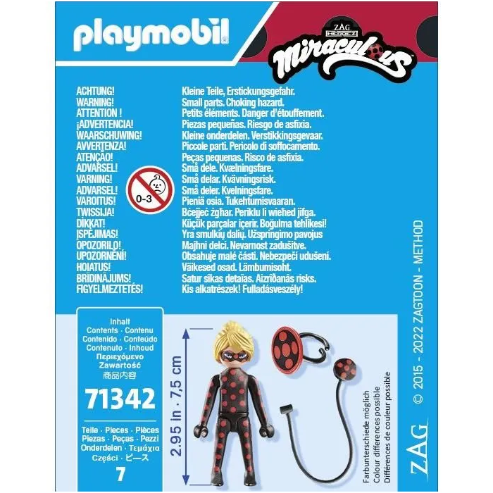 Playmobil Miraculous Ladybug Antibug 71342 (Chloé Bourgeois) Figura de Acción para +4 Años 3