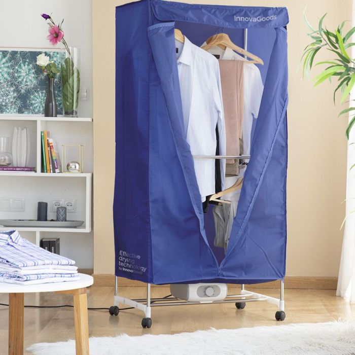 Secadora Eléctrica Portátil de 2 Alturas Dupledry Blue InnovaGoods 1200 W 0 Secadora Eléctrica Portátil de 2 Alturas Dupledry Blue InnovaGoods 1200 W 0