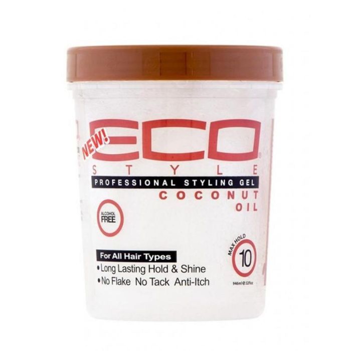 Eco Styler Gel de Peinado con Aceite de Coco Puro 100% - 946ml | Hidrata y Brillo para Todo Tipo de Cabello Eco Styler Gel de Peinado con Aceite de Coco Puro 100% - 946ml | Hidrata y Brillo para Todo Tipo de Cabello
