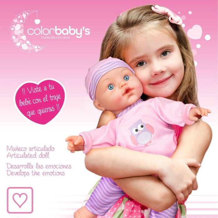 Muñeca bebé Colorbaby 2 Unidades 24 x 42 x 11 cm 5 Muñeca bebé Colorbaby 2 Unidades 24 x 42 x 11 cm 5