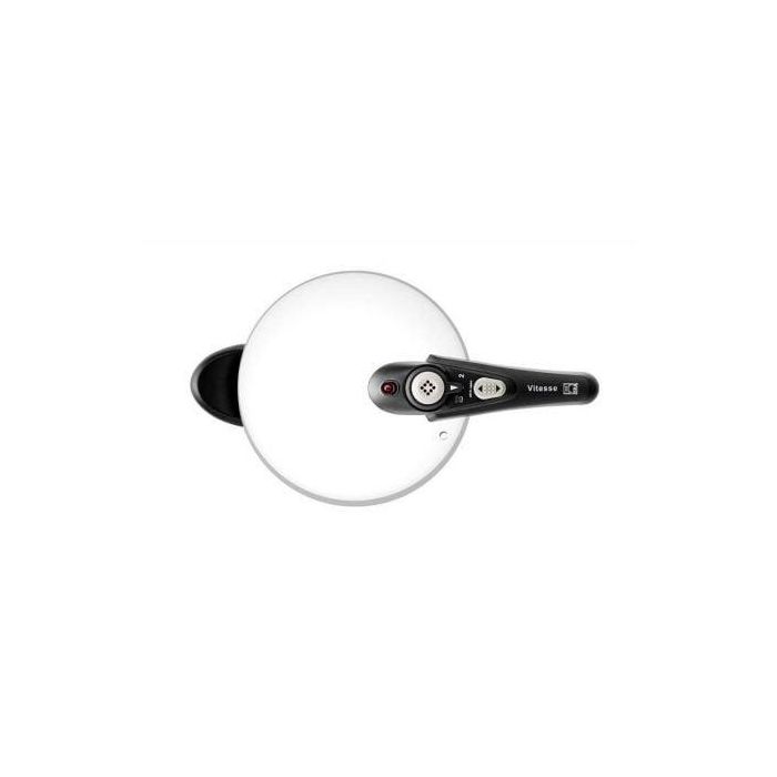 Bra A185103 Olla a Presión Rápida Vitesse de 7 litros, Ø22cm, Acero Inoxidable 18/10, 4 Sistemas de Seguridad, Inducción 2 Bra A185103 Olla a Presión Rápida Vitesse de 7 litros, Ø22cm, Acero Inoxidable 18/10, 4 Sistemas de Seguridad, Inducción 2