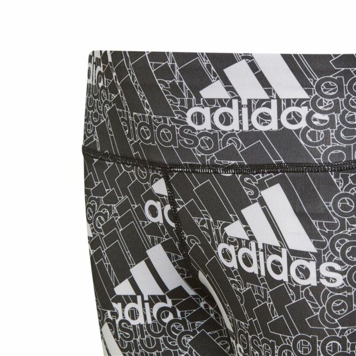 Mallas Deportivas para Niños Adidas Designed To Move Gris Negro 3