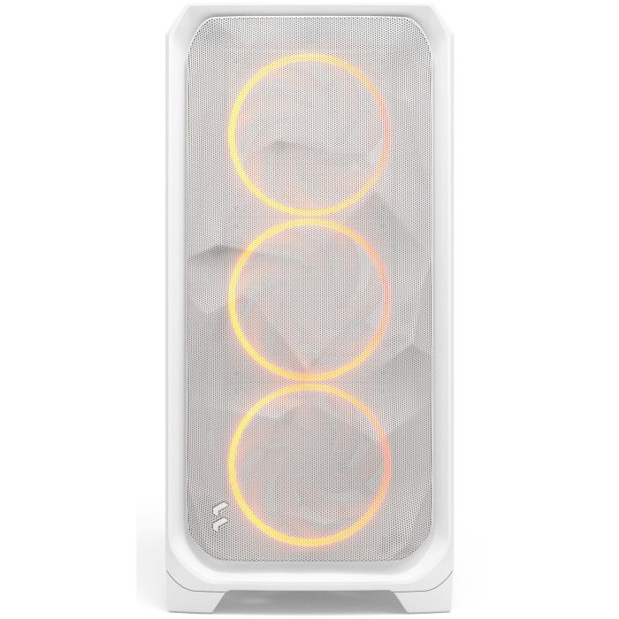 Fractal Design Meshify 3 XL White TG Light Tint RGB PC Gaming – Acero, Vidrio Templado, ATX, EATX 1