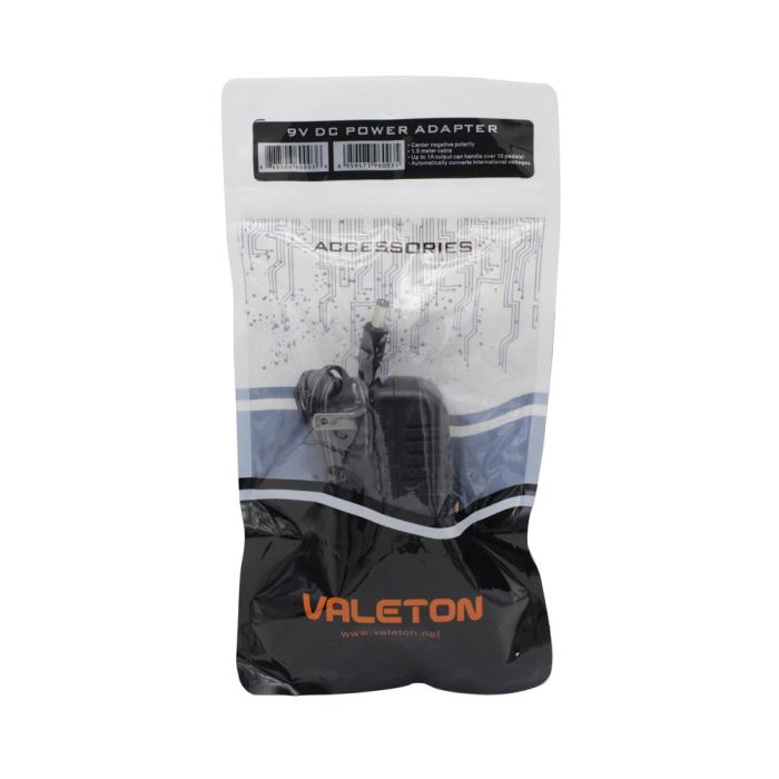 VALETON Psw-2 Power Supply Fuente de Alimentación 9V DC 1A para Pedales, Adaptador Universal VALETON Psw-2 Power Supply Fuente de Alimentación 9V DC 1A para Pedales, Adaptador Universal