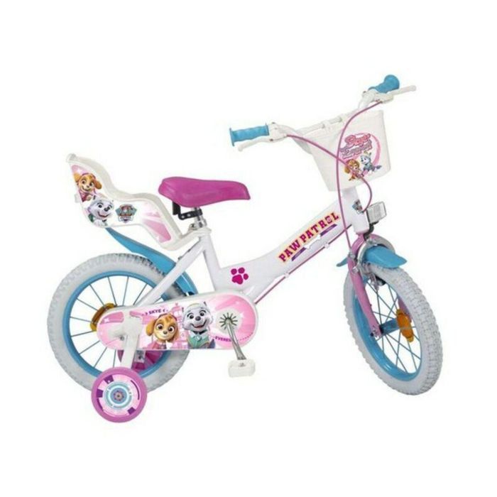 Bicicleta 14" paw patrol niña (4/6 años)