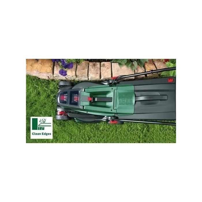 Bosch Cortacésped UniversalRotak 37-550 con 2 Baterías de 4 Ah y Cargador 1