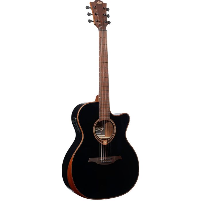 Guitarra Acústica Lag Auditorium A/E Cutaway - Edición Limitada Bisel - Negra 0 Guitarra Acústica Lag Auditorium A/E Cutaway - Edición Limitada Bisel - Negra 0