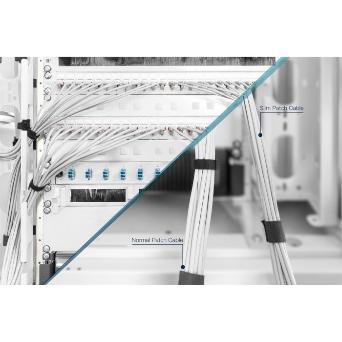 DIGITUS CAT 6 U/FTP Slim Patchkabel 10m grau 1 DIGITUS CAT 6 U/FTP Slim Patchkabel 10m grau 1