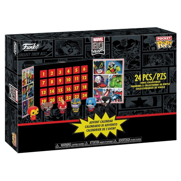 Funko Calendario Adviento Marvel 42752 - Edición Limitada con 24 Sorpresas Funko Pop 1