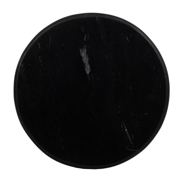 S/2 Mesa Auxiliar Blanco-Negro 38 X 38 X 63 cm