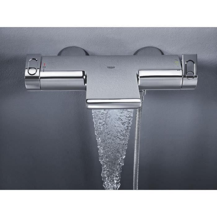 GROHE Mezclador termostático de baño / ducha 1/2 Grohtherm 2000 34174001 1 GROHE Mezclador termostático de baño / ducha 1/2 Grohtherm 2000 34174001 1