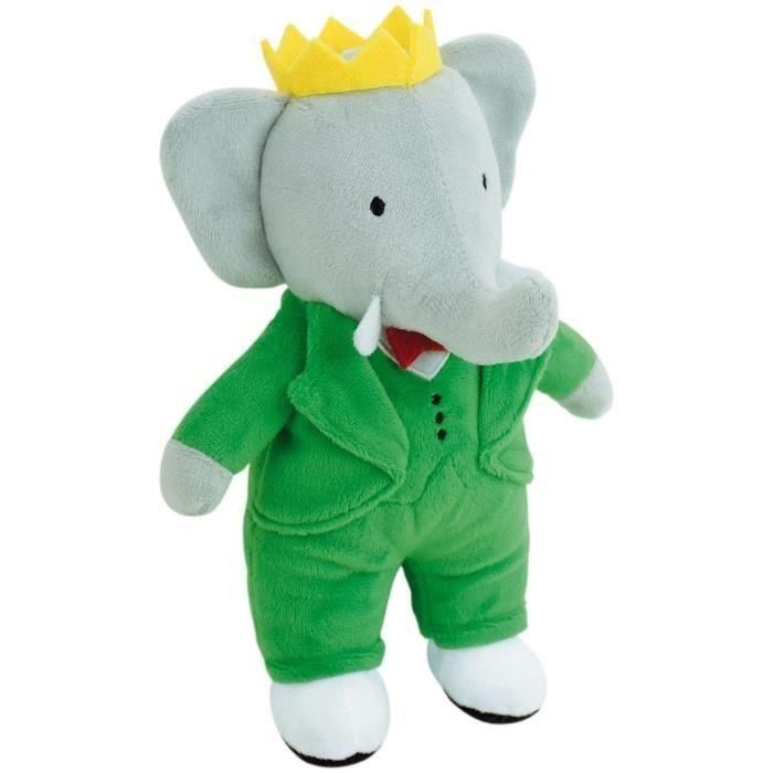 Jemini Peluche Elefante Babar 20 cm - Muñeco Suave, Fiel Representación del Rey de los Elefantes 3