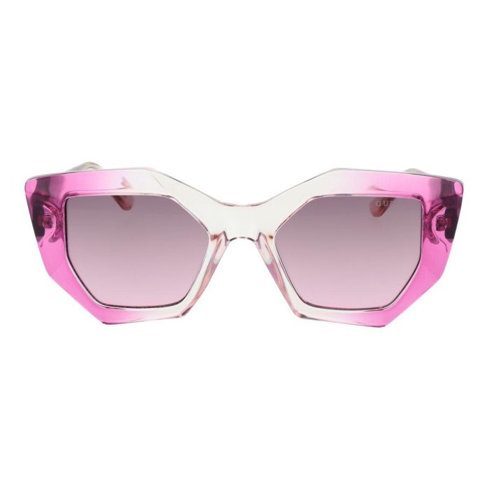 Guess Gafas GU7897 77T - Gafas de Sol para Mujer, Forma Geométrica, Fucsia/Burdeos Degradado, Cristal 50 mm 5 Guess Gafas GU7897 77T - Gafas de Sol para Mujer, Forma Geométrica, Fucsia/Burdeos Degradado, Cristal 50 mm 5