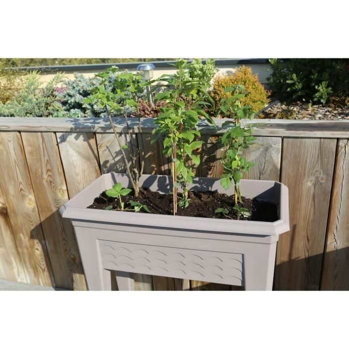 Mesa de cultivo RIVIERA Izigarden 80 - Taupe 2