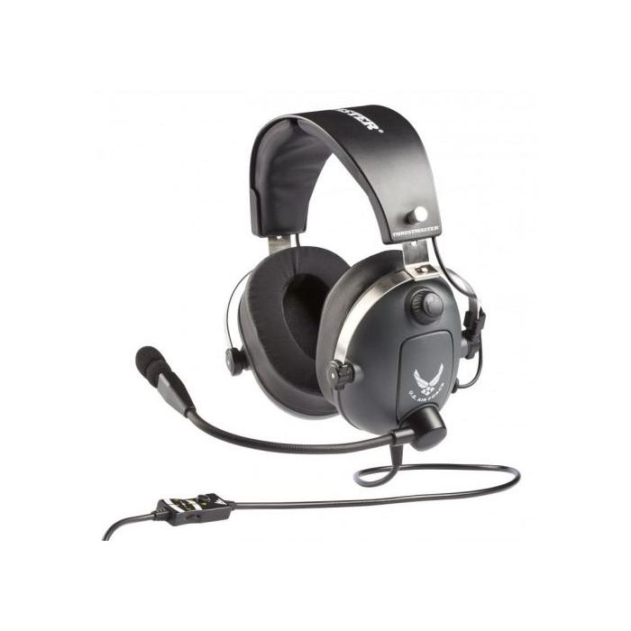 Thrustmaster T.Flight U.S. Air Force Edition Auriculares Gaming Diadema 3,5 mm Negro - 4060104 0 Thrustmaster T.Flight U.S. Air Force Edition Auriculares Gaming Diadema 3,5 mm Negro - 4060104 0