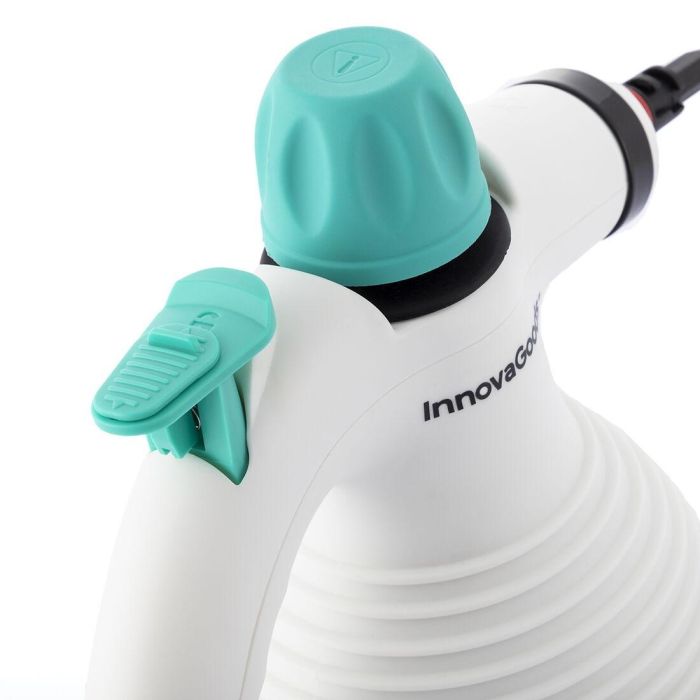 Vaporeta de Mano Multiusos con Accesorios 9 en 1 Steany InnovaGoods 0,35 L 3 Bar 1000W 2 Vaporeta de Mano Multiusos con Accesorios 9 en 1 Steany InnovaGoods 0,35 L 3 Bar 1000W 2