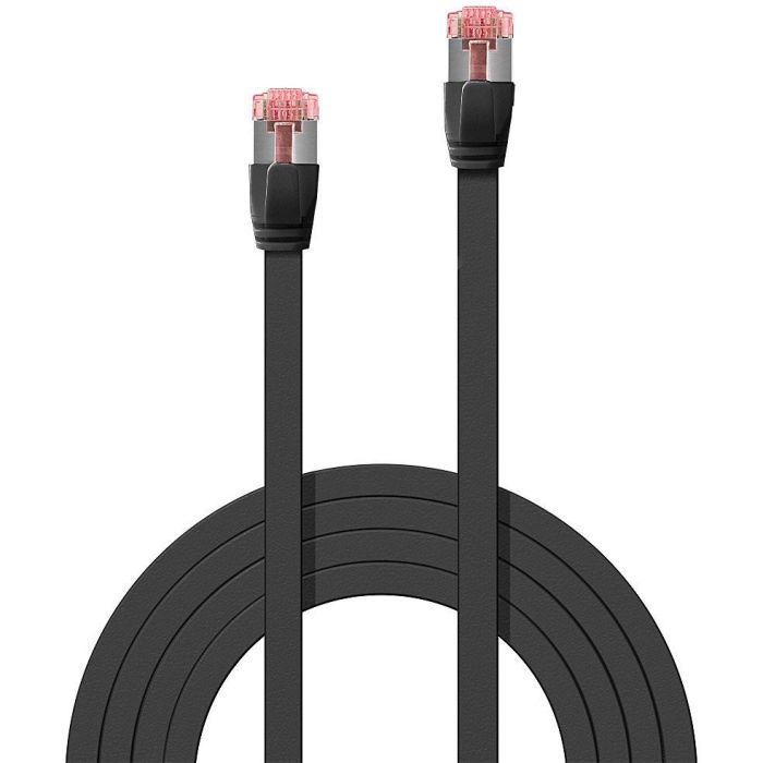 LINDY 47574 Patchkabel Cat6 U/FTP Flachband negro 5.00m 2