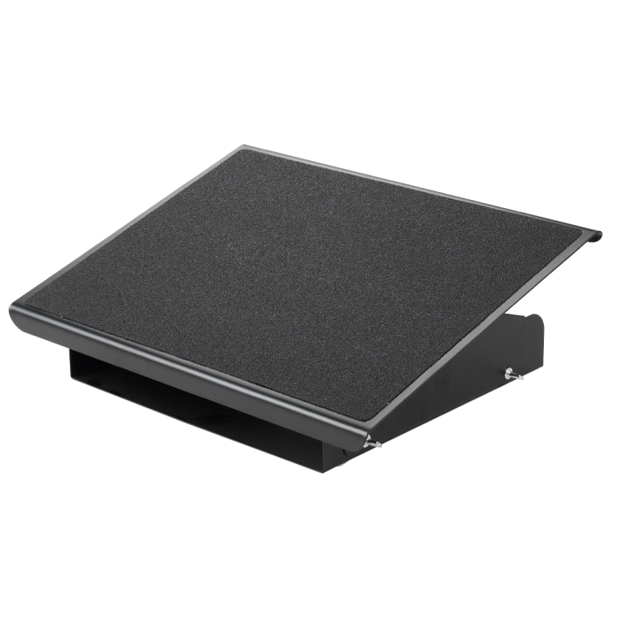 Q-connect Reposapiés Metálico Ajustable en Altura 415x326x103 mm 2