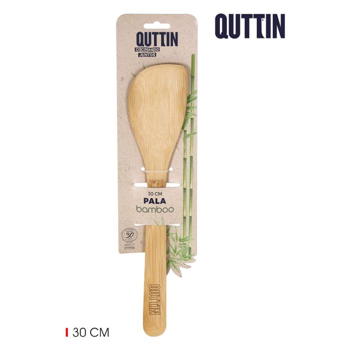 Pala de bambú curvada 30 cm Quttin (36 Unidades) Pala de bambú curvada 30 cm Quttin (36 Unidades)