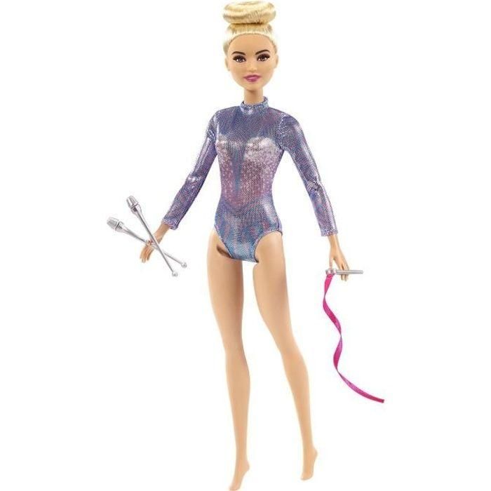 Muñeca Barbie Tú Puedes Ser Gimnasta Rítmica Gtn65 Mattel