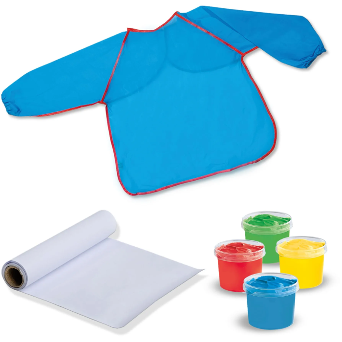 Ses Creative SES8710341144494 Mi primer kit para pintar con los dedos con delantal 1 Ses Creative SES8710341144494 Mi primer kit para pintar con los dedos con delantal 1