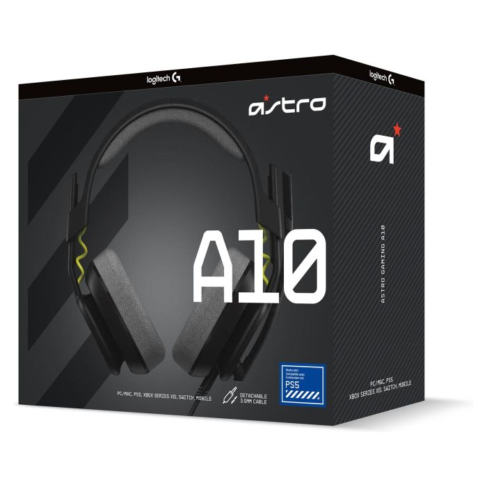 Logitech Auriculares con Micrófono Astro A10 Cableados para PC y Consolas con Control de Volumen y Silencio 5 Logitech Auriculares con Micrófono Astro A10 Cableados para PC y Consolas con Control de Volumen y Silencio 5