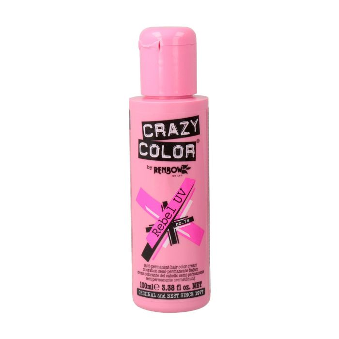Crazy Color 78 Rebel Crazy Color Tinte Semipermanente Fantasía para Cabello Crazy Color 78 Rebel Crazy Color Tinte Semipermanente Fantasía para Cabello