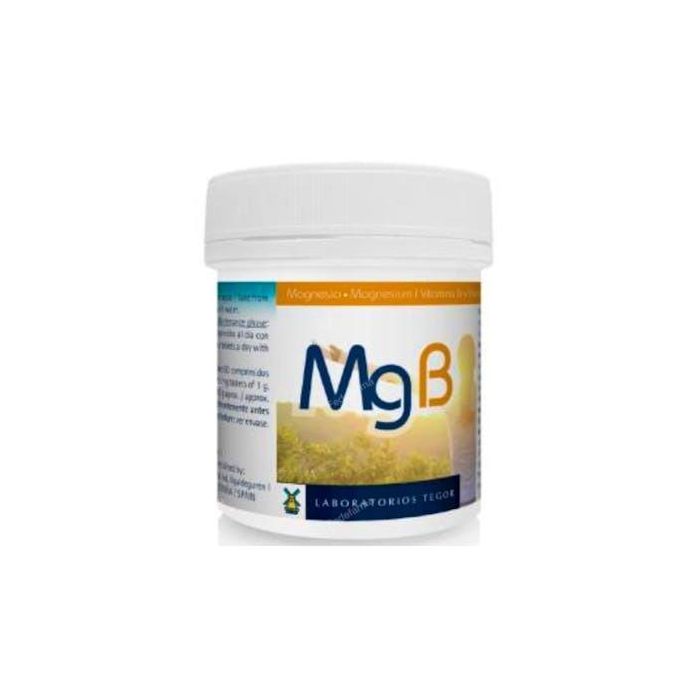 TEGOR MGB Magnesio y Vitaminas B para Músculos Huesos y Sistema Nervioso Central 60 Comprimidos