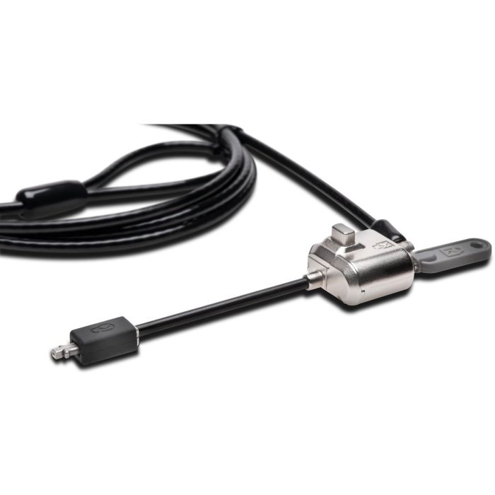 Kensington Candado Móvil MiniSaver con Llave, 1.8m, Acero al Carbón, Negro 8