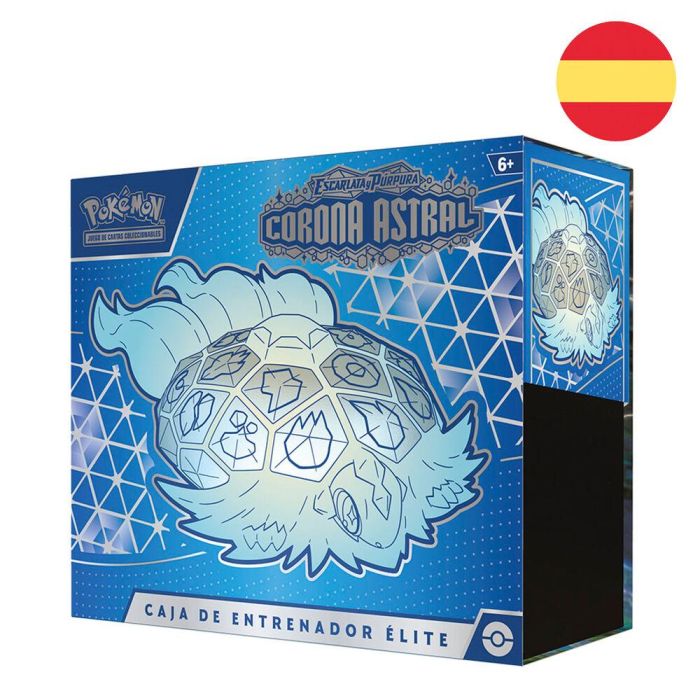 Estuche Entrenador Elite Corona Astral Escarlata & Purpura Pokemon español 0 Estuche Entrenador Elite Corona Astral Escarlata & Purpura Pokemon español 0