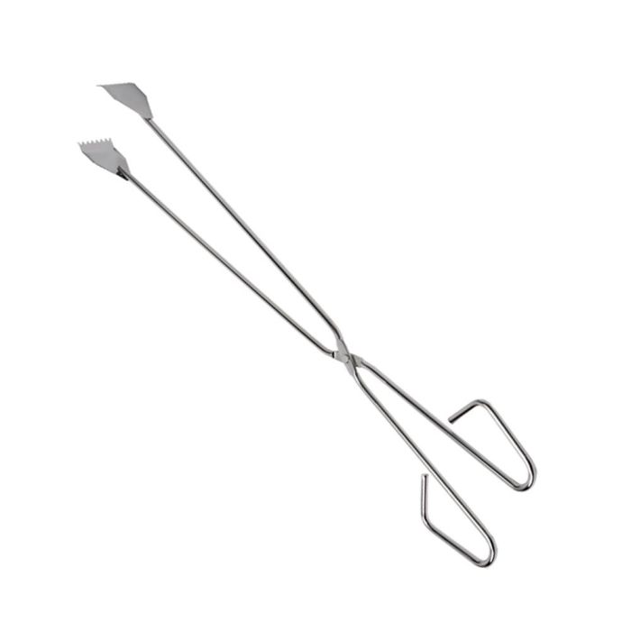 Sauvic Pinzas para carne de acero inoxidable para barbacoa/cocina 55cm Sauvic Pinzas para carne de acero inoxidable para barbacoa/cocina 55cm