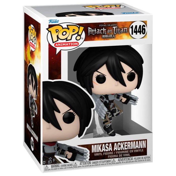 Figura POP Attack on Titan Mikasa Ackermann 1
