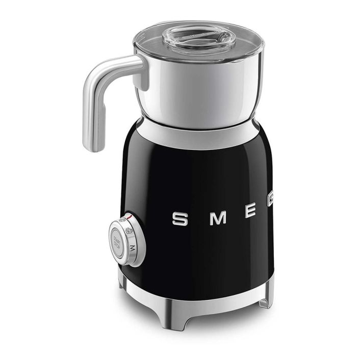 Smeg MFF11BLEU Espumador de Leche 50's Style Negro, Caliente y Fría, 250ml / 0.6L 2