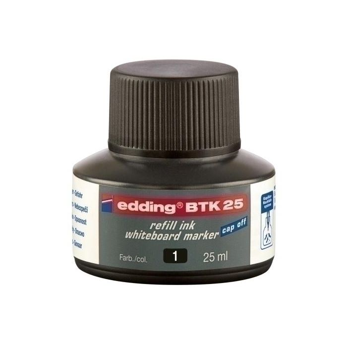 Tinta Rotulador Edding Pizarra Frasco 25 Ml. Btk25 Negro