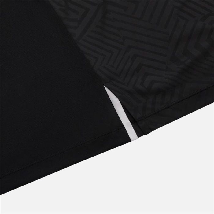 Camiseta de Manga Corta Hombre Macron Prime Cc Pablo II Negro Pádel 3-4 Años 1