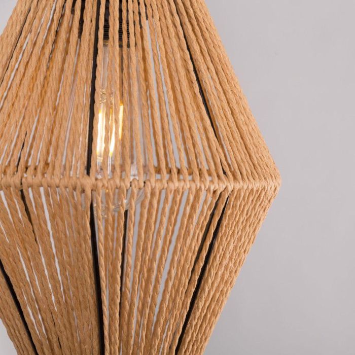 Aplique de Pared Narayanganj SKD-W1020 de Madera Natural y Mediterráneo para Salón y Dormitorio con Casquillo E27 4 Aplique de Pared Narayanganj SKD-W1020 de Madera Natural y Mediterráneo para Salón y Dormitorio con Casquillo E27 4