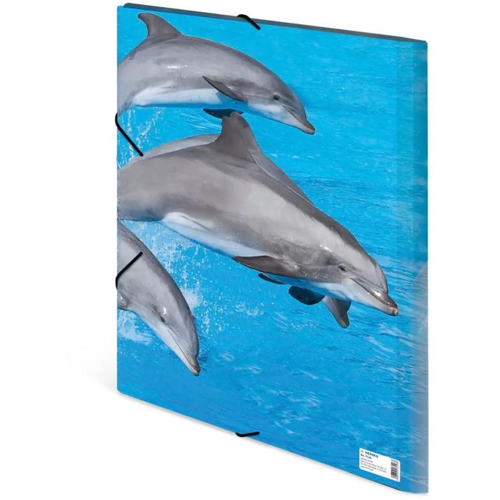 HERMA Sammelmappe A3 Delfin Polypropylen 1