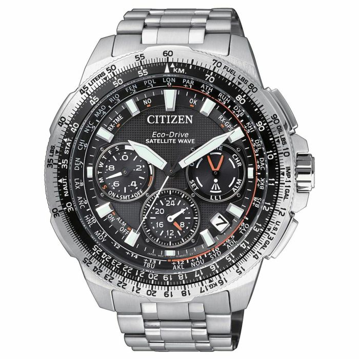 Reloj Hombre Citizen CC9020-54E (Ø 47 mm) Negro Plateado 2