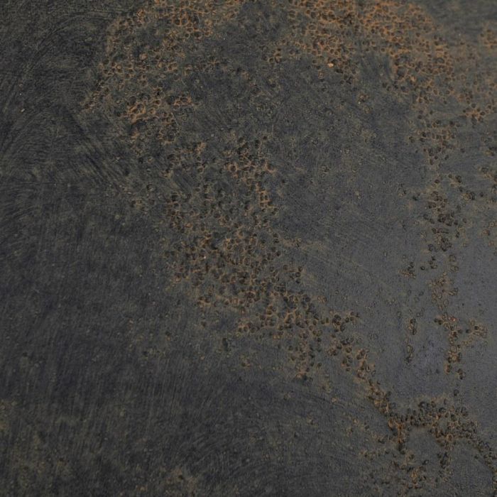 Vasija Gris Envejecido Barro Decoración 27 X 27 X 41 cm