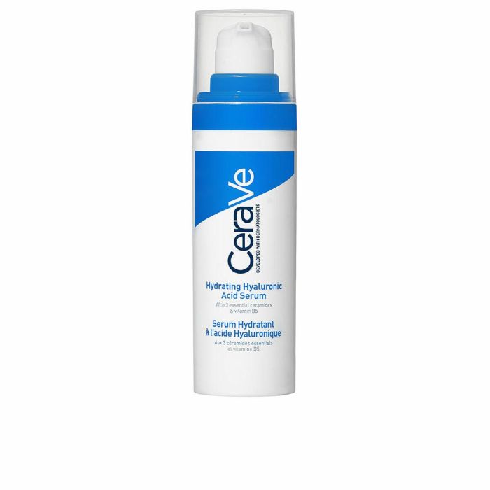 CeraVe Y286190/1 Sérum Facial Hidratante Ácido Hialurónico, Ceramidas, B5. No Comedogénico, Piel Seca, 24h, 30ml CeraVe Y286190/1 Sérum Facial Hidratante Ácido Hialurónico, Ceramidas, B5. No Comedogénico, Piel Seca, 24h, 30ml