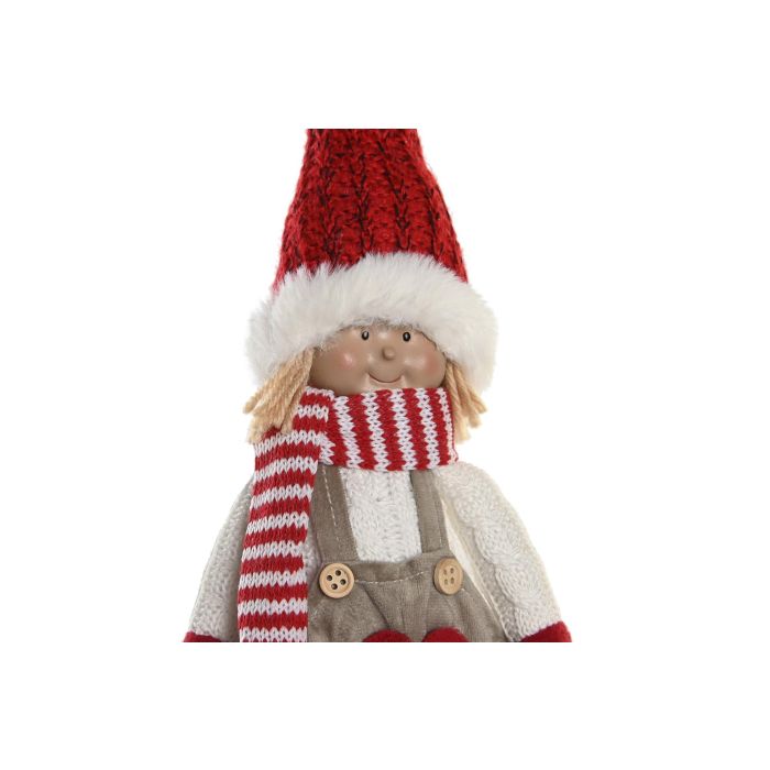 Figura Navidad Tradicional DKD Home Decor Rojo 9 x 45 x 13 cm 1