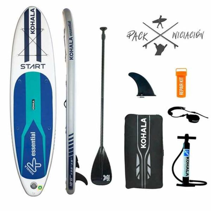 Kohala Start-3 Tabla de Paddle Surf 320x81x15 cm Kit Completo con Remo y PVC 1 Capa 2 Kohala Start-3 Tabla de Paddle Surf 320x81x15 cm Kit Completo con Remo y PVC 1 Capa 2