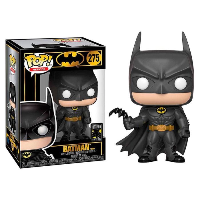 Funko POP DC Comics Batman 80th Batman 1989 Figura Vinilo 9cm 1