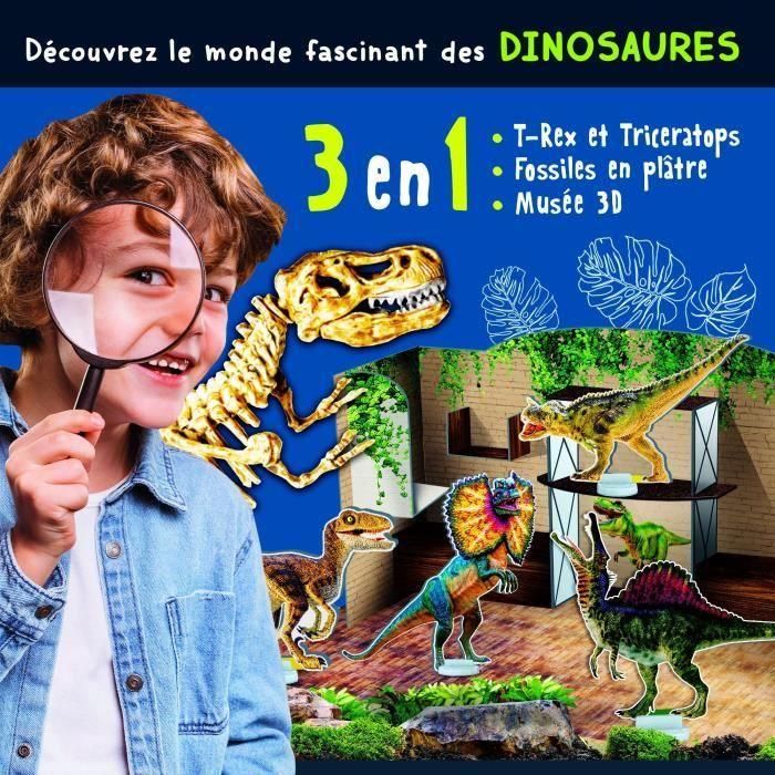 Génius Science - juego científico - la ciencia de la paleontología - LISCIANI 4 Génius Science - juego científico - la ciencia de la paleontología - LISCIANI 4